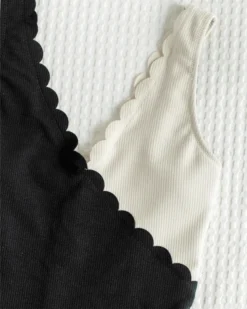 Badeanzug Amily 11 Badeanzug Amily -Strandbikini Geschaft Badeanzug Badekleid bademode Swimwear Swimsuit schwarz beige Amily 7 882552