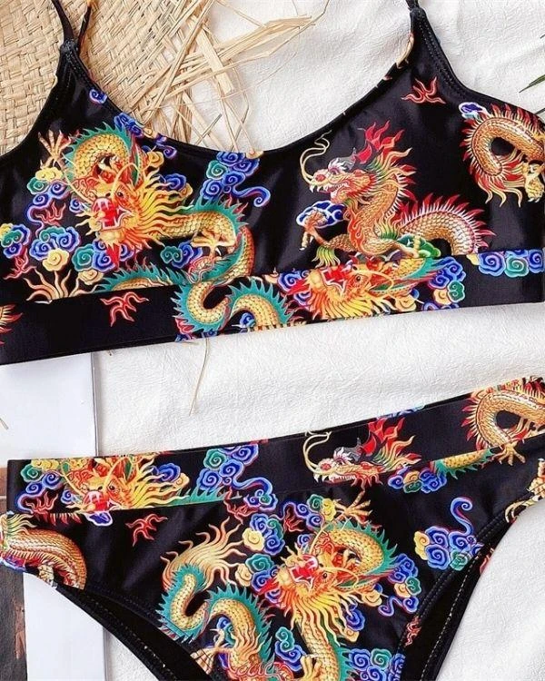 Japanese Bikini Happy Dragon – Bild 4