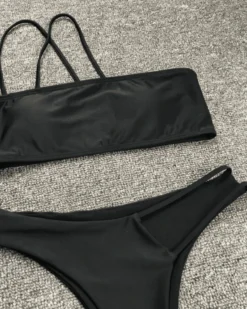 Bikini Discreto -Strandbikini Geschaft Bikini Bademode Damen Diskret Sexy Oeffnung schwarz Discreto 1 210127