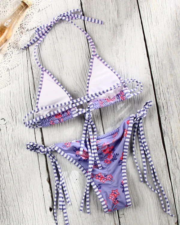 Bikini Purple Flower – Bild 5