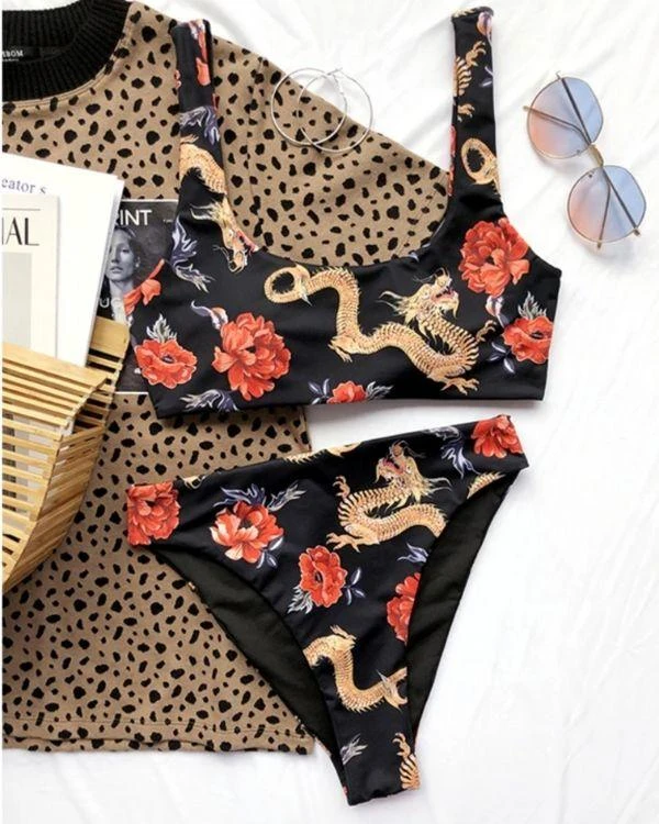 Bikini Dragon Roses – Bild 2