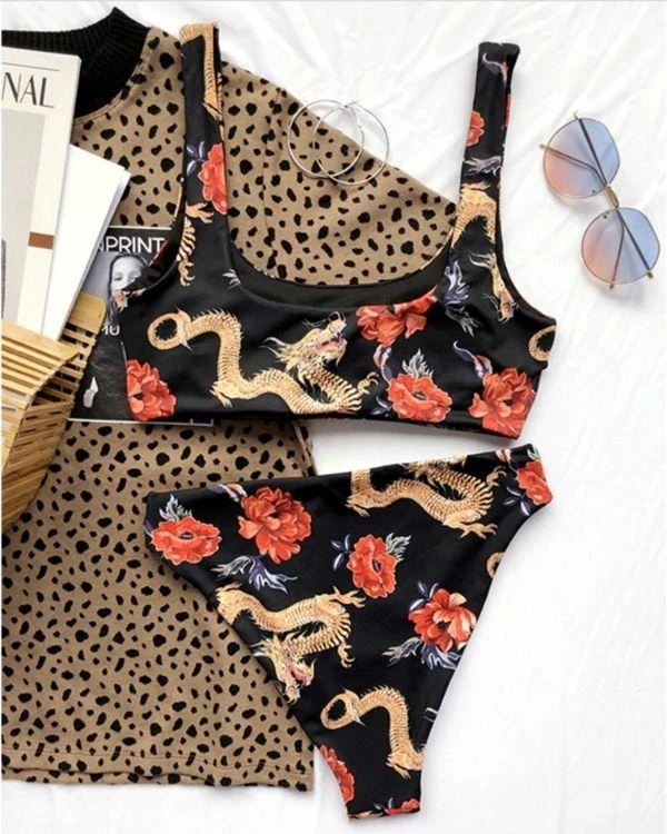 Bikini Dragon Roses – Bild 3