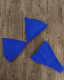 Bikini Nked -Strandbikini Geschaft Bikini Brazil Tanga Mini Bademode transparent Nked blau 2 153082