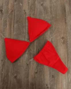 Bikini Nked -Strandbikini Geschaft Bikini Brazil Tanga Mini Bademode transparent Nked rot 1 944869