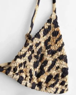 Bikini Ripped Leo -Strandbikini Geschaft Bikini Set Damen Bademode Leopard Triangel Brazil Badehose Tanga String Scrunch Effekt Schweiz Ripped Leo 2 459531