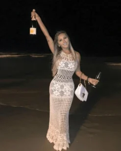 Maxi Crochet Kleid Irina