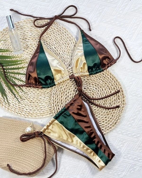 Metallic Bikini Shiny Iris – Bild 3