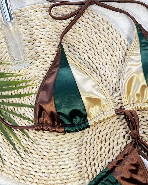 Metallic Bikini Shiny Iris – Bild 5