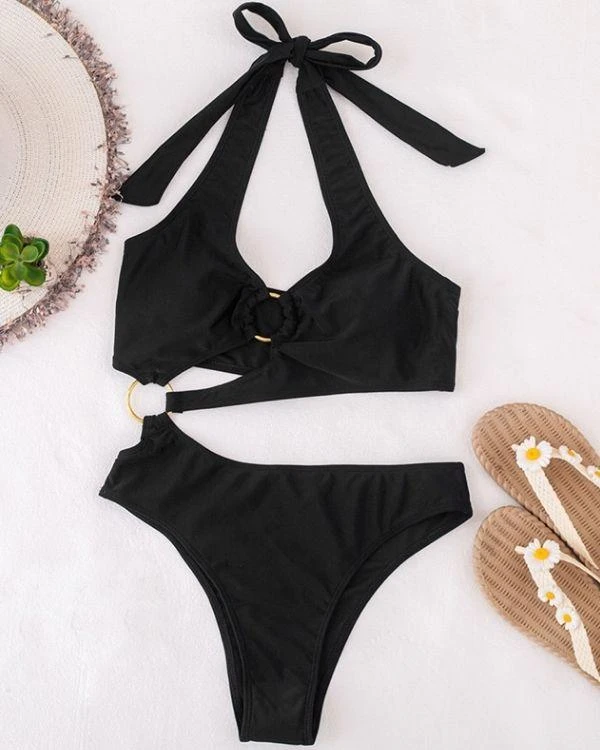 Schwarzer Monokini Giorgia 4 Schwarzer Monokini Giorgia – Bild 4