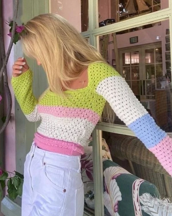 Strick Pullover Sophi – Bild 6