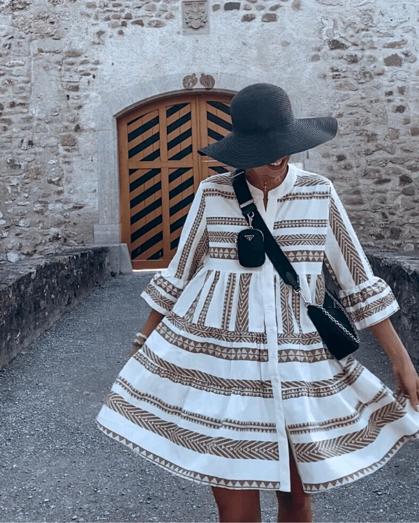 Tunika Kleid Ethno – Bild 2