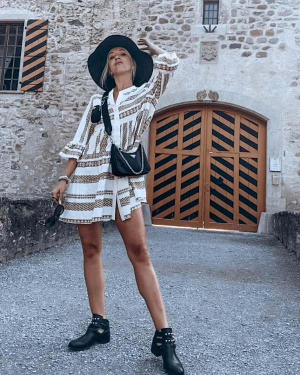 Tunika Kleid Ethno – Bild 6