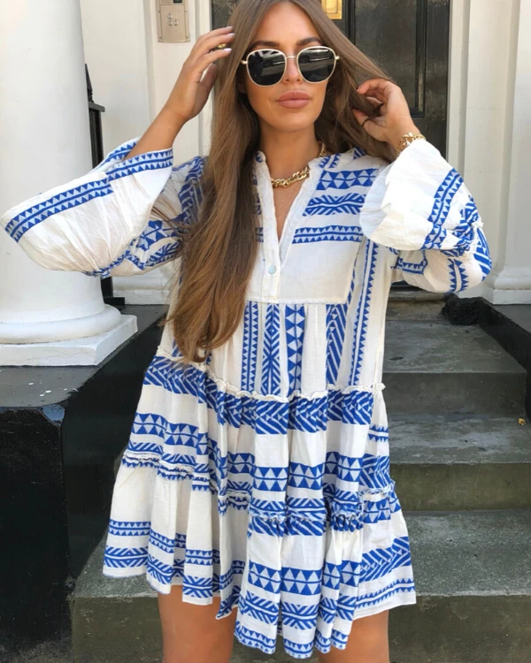 Tunika Kleid Ethno – Bild 3